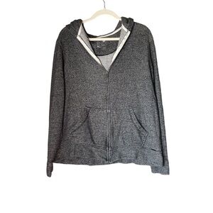 On The Bayas Gray Zip-Up | Size Large